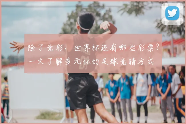 除了竞彩，世界杯还有哪些彩票？一文了解多元化的足球竞猜方式